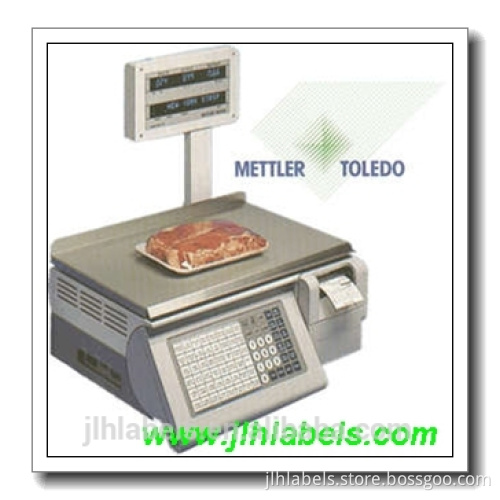 Toledo 325/8425 Continuous Strip with Side Liner Scale Labels